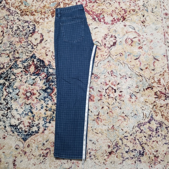 J. Crew Houndstooth Vintage Straight Denim Jeans Size 29 - Picture 11 of 11